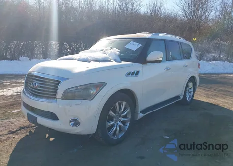 2012 Infiniti Qx56 z USA, uszkodzony, nr VIN JN8AZ2NE5C9020629